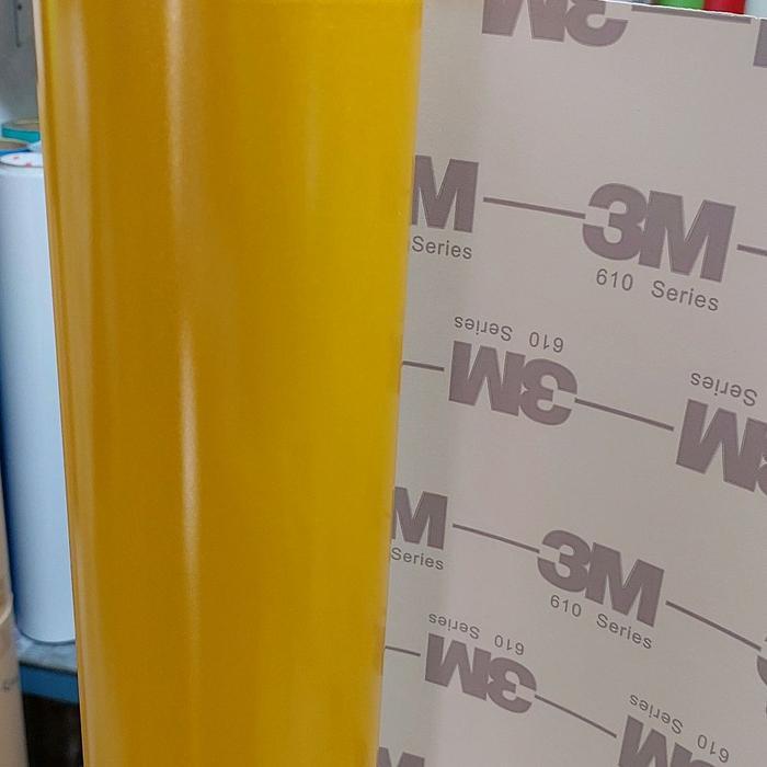 Sticker 3M Reflective 610 Yellow