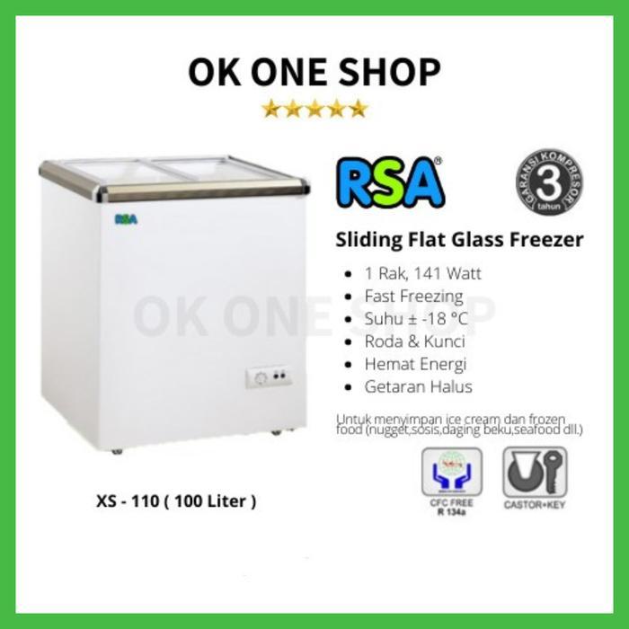 Rsa Sliding Freezer Xs-110