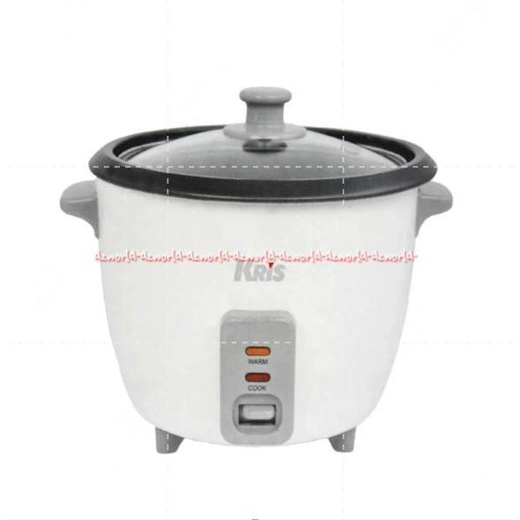 Kris Rice Cooker Mini 0.3L Penanak Nasi Kapasitas 0,3 Liter Travelling Magic Com Ricecooker Krisbow