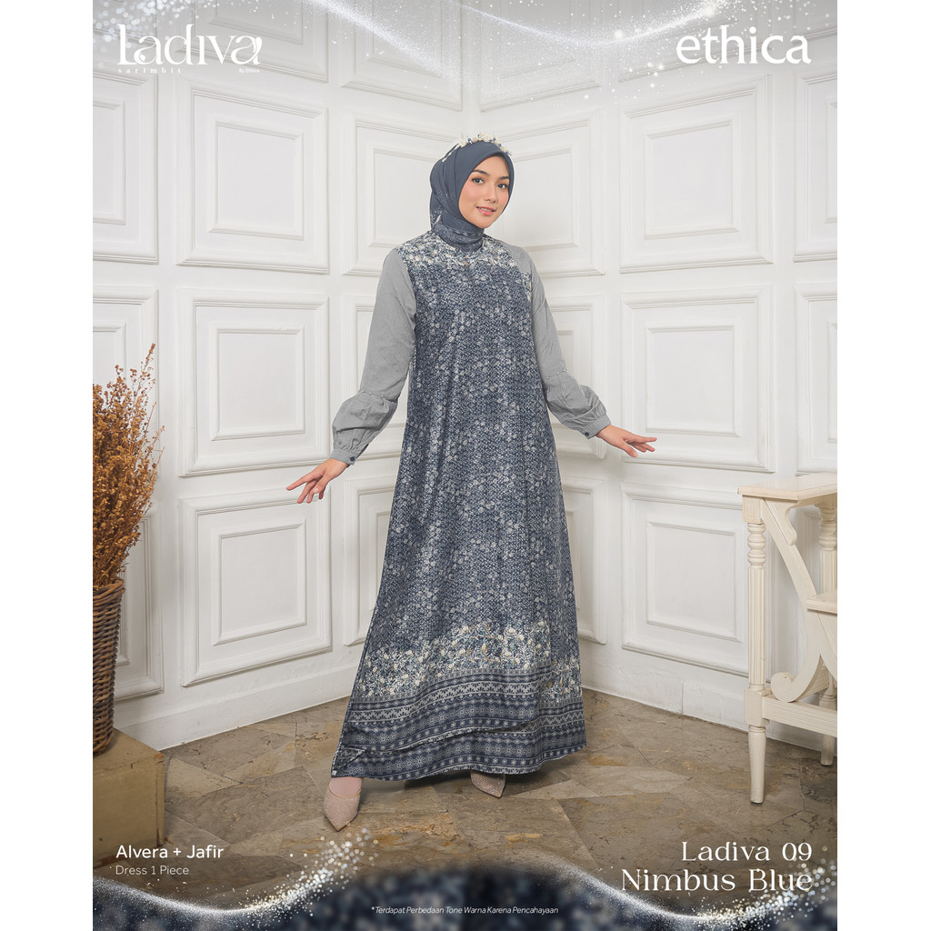 GAMIS WANITA ETHICA LADIVA 09 / GAMIS LEBARAN TERBARU 2026