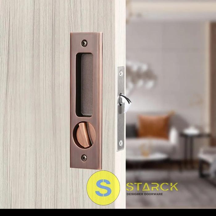 Kunci Handel Pintu Kayu Geser Aluminium Sliding Lipat Folding Door