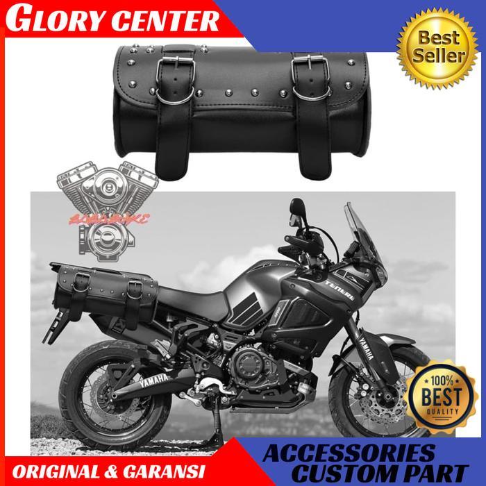 Tas kulit motor tas perkakas kunci motor kulit tas kulit serbaguna