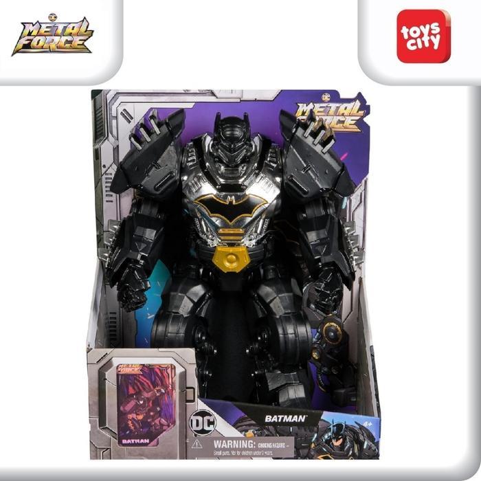 Metal Force Batman Action Figure, 12-Inch Extra Large Super Hero Mainan Anak Action Figure