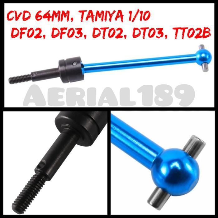 Jual 1Pcs Cvd 53791 Dogbone Axle Rc 1/10 Tamiya Df02, Df03 Dt02 Dt03 Tt02B