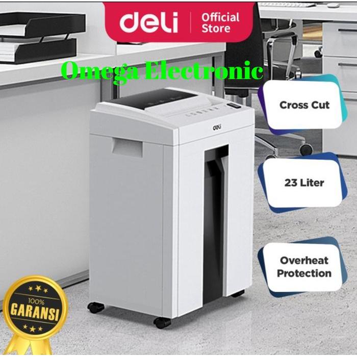 Deli E9952 Paper Shredder Mesin Penghancur Kertas Berkas E 9952