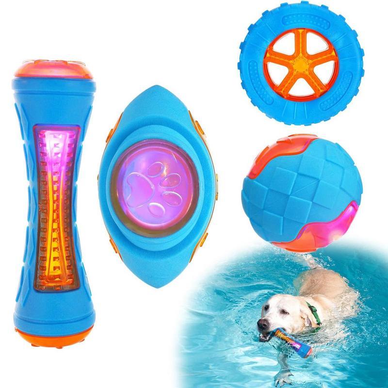 Floating Dog Toys Dog Chew Toys Pet Ball Rope Bite Resistant Dog Toy Dog Play Ball pets Pool Floats 