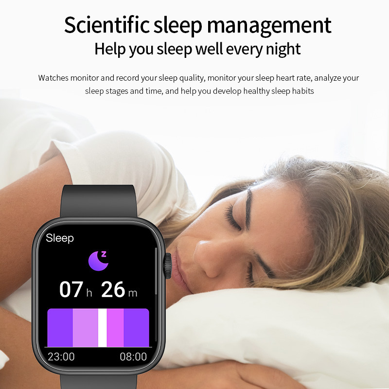 LIGE Hot Sales Men's Smart Watch Heart Rate Temperature Monitor Bluetooth Call Sports Watch Fitness