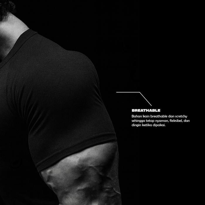 Baju Olahraga Kompresi Ketat Gymshark/ Baju Gymshark/ Baju Olahraga Gymshark