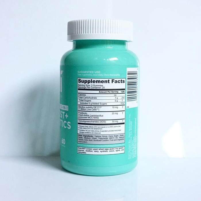 Goli Nutrition Pre + Post + Probiotics Gummies, 60 Gummies, Ori 100% Usa Produk Unggulan
