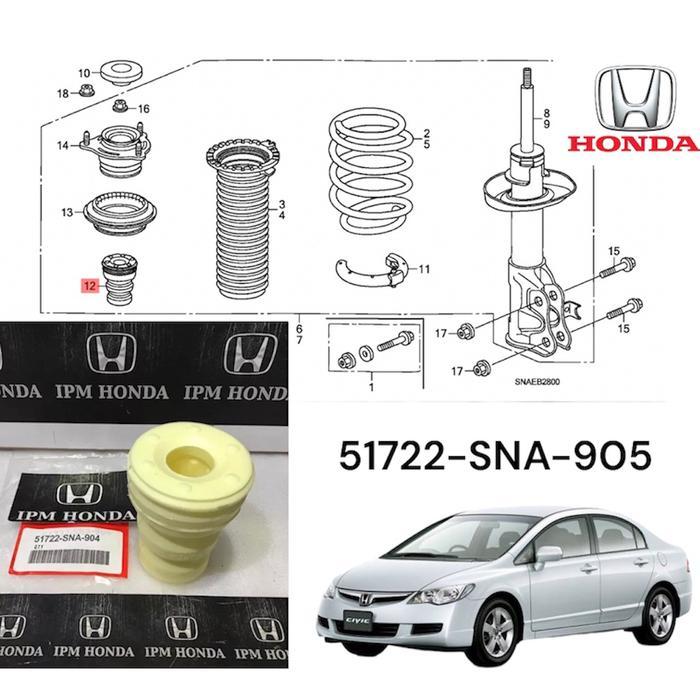Stopper Shock Civic Fd1 Fd2 51722 Sna Busa Shockbreaker Civic