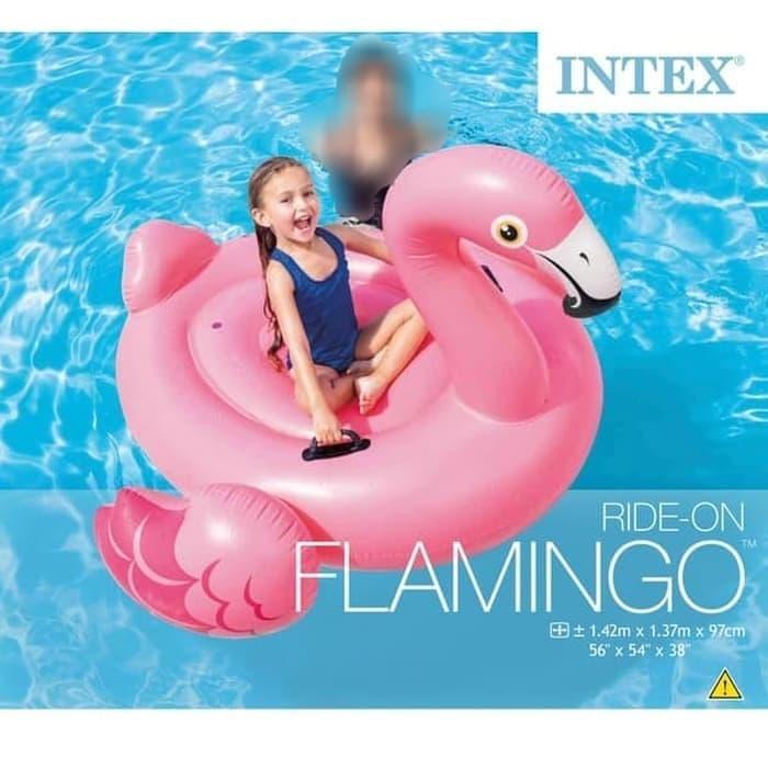 Intex Flamingo Ride On Pelampung Renang - Ban Renang Bebek Flamingo