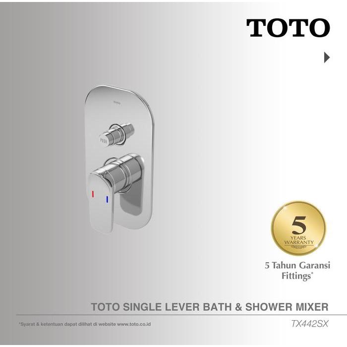 TOTO Shower Mixer TX442SX Shower Mandi - Kran - Keran Shower