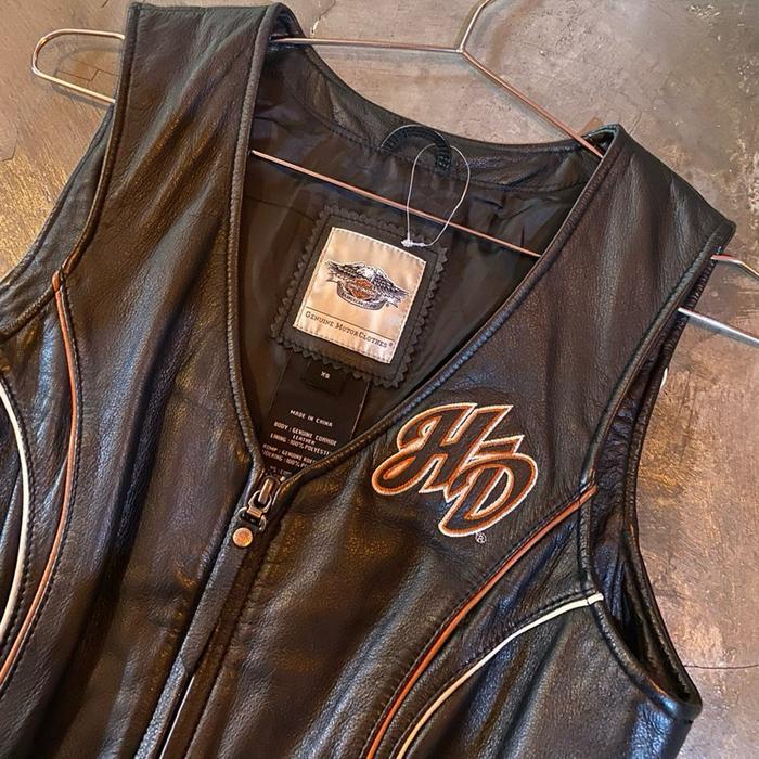HARLEY DAVIDSON Genuine Leather Vest