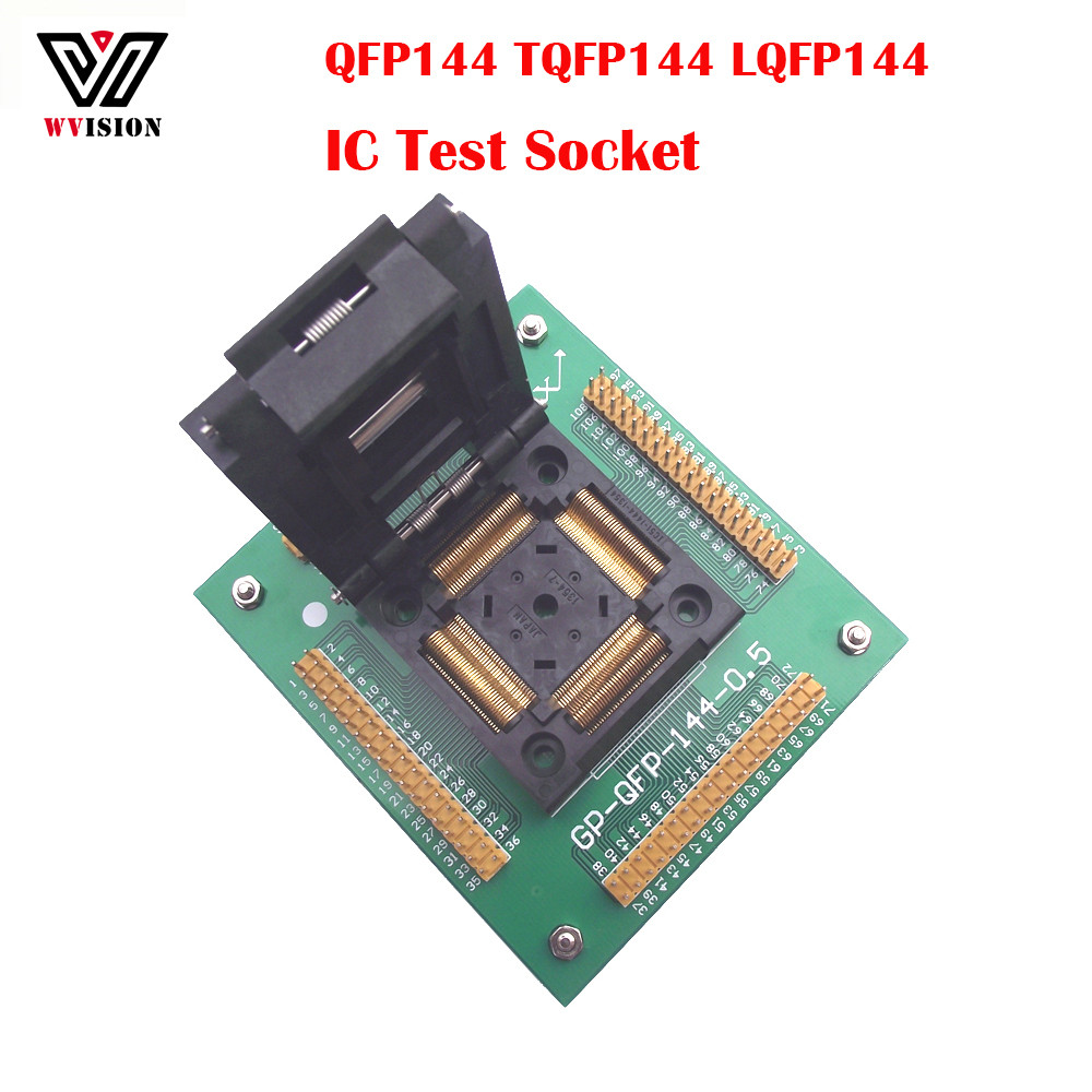 QFP144 TQFP144 LQFP144 PQFP128 IC Test Socket GP-QFP144-0.5