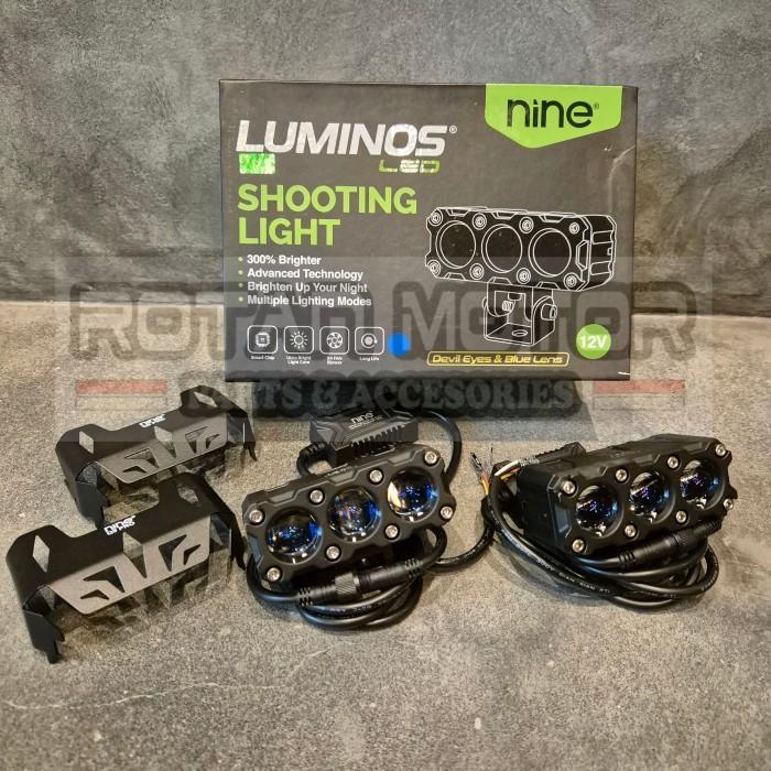 BERKUALITAS Mini Projie Luminos Q9 Pro Triple Lens Blue Lens Q9 PRO / LUMINOS Q9 PRO LASER LED /