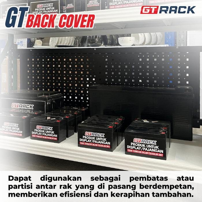 GT BACK COVER BC210 FOR ALL TYPE GT210 GT RACK - PEMBATAS BESI PENUTUP ANTAR RAK DISPLAY BARANG TOKO