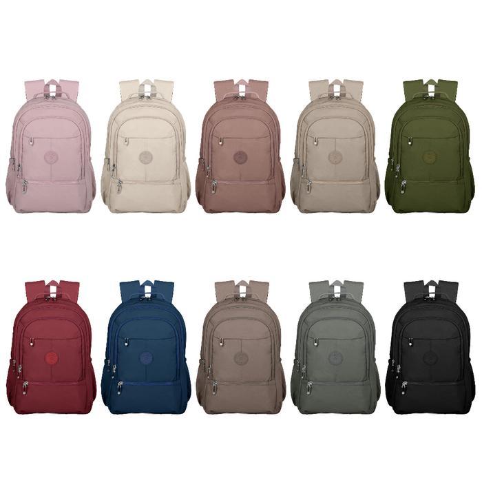 Mossdoom - Pioma Malo - Ransel Besar Wanita - Tas Ransel Sekolah - Ransel Laptop Nylon