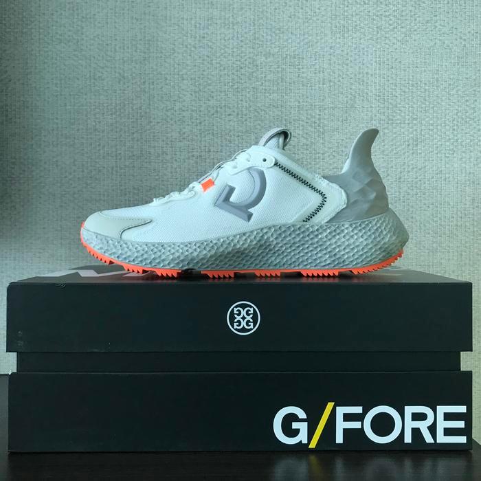 TERBARU G/FORE MG4x2 Shoes (White/Orange)