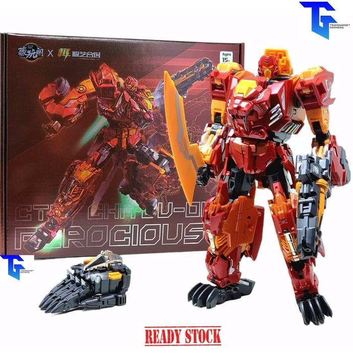 Cang Toys Deformation Chiyou CT-01 Ferocious - Transformers Predacon Rampage CT01 Predaking Combiner