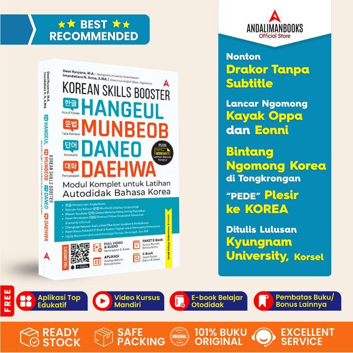 Buku belajar bahasa Korea - Korean Skills Booster