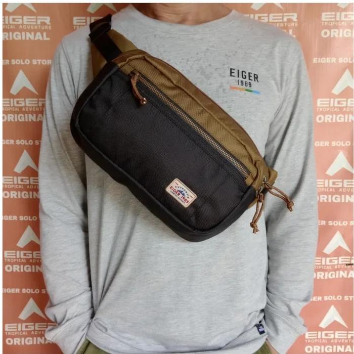 Eiger Nativer Waistbag Tas Selempang Pria Original Terbaru 