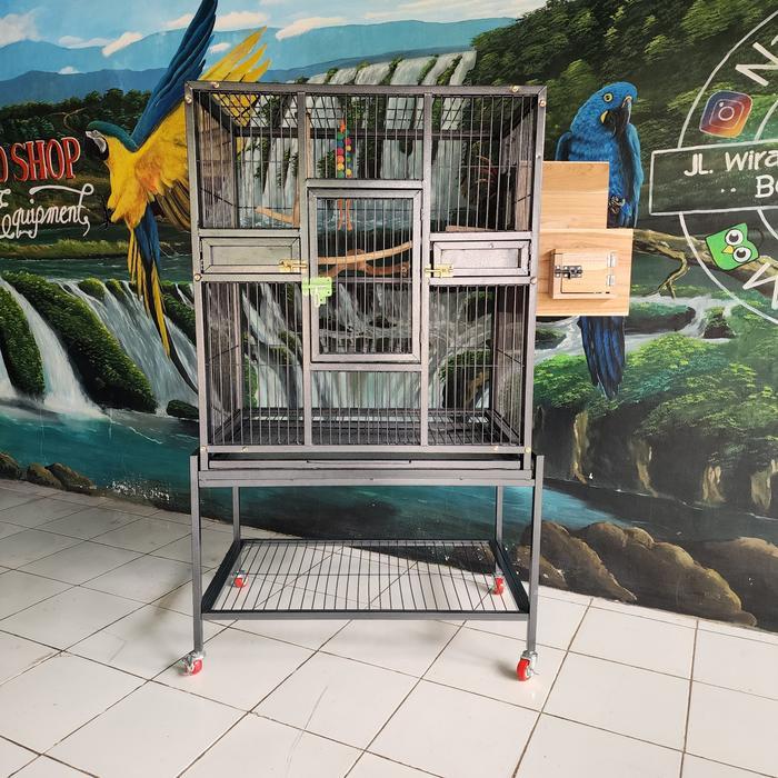 Ready Kandang breeding burung sunconure indian ringneck nuri dll