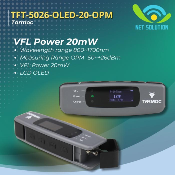 Tarmoc Tft-5026-Oled-10-Opm Usb-C Rechargeable Opm Vfl Senter