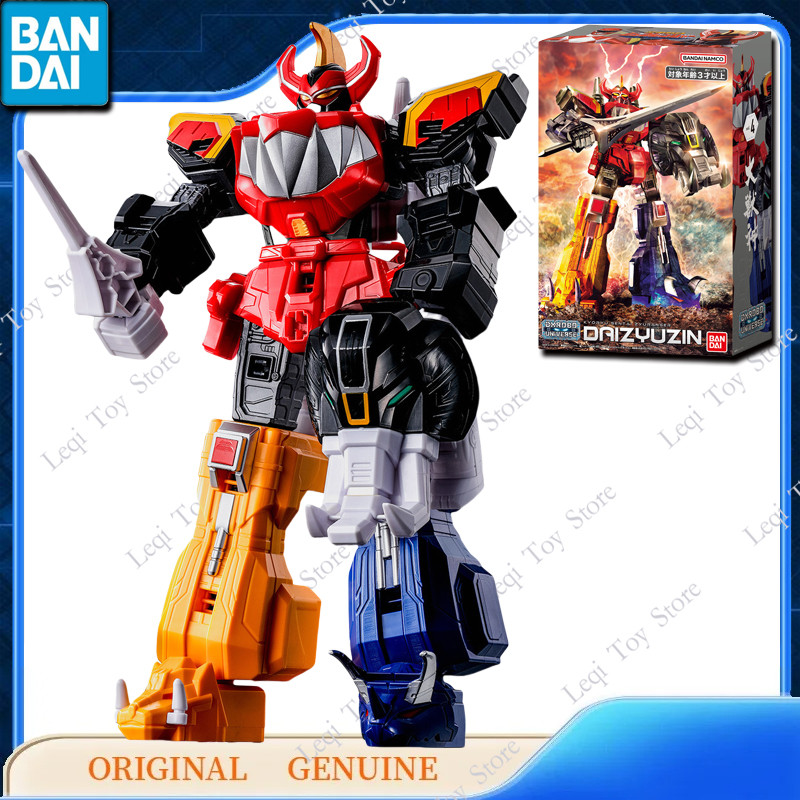 Bandai Original Genuine DX DXROBO UNIVERSE DAIZYUZIN GAOKING SHINKENOH Action Anime Figures Toys