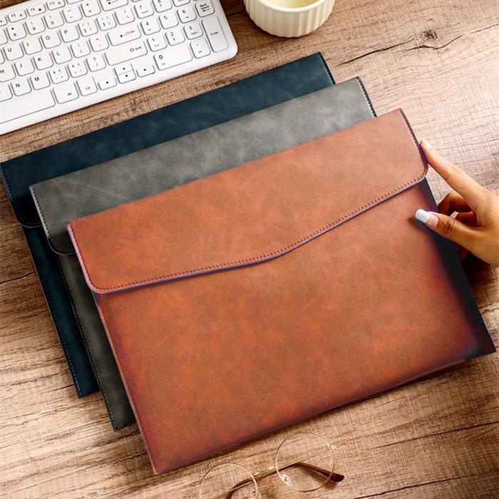 Map Dokumen Keeper Bahan Kulit Sintetis / Map Document Keeper A4