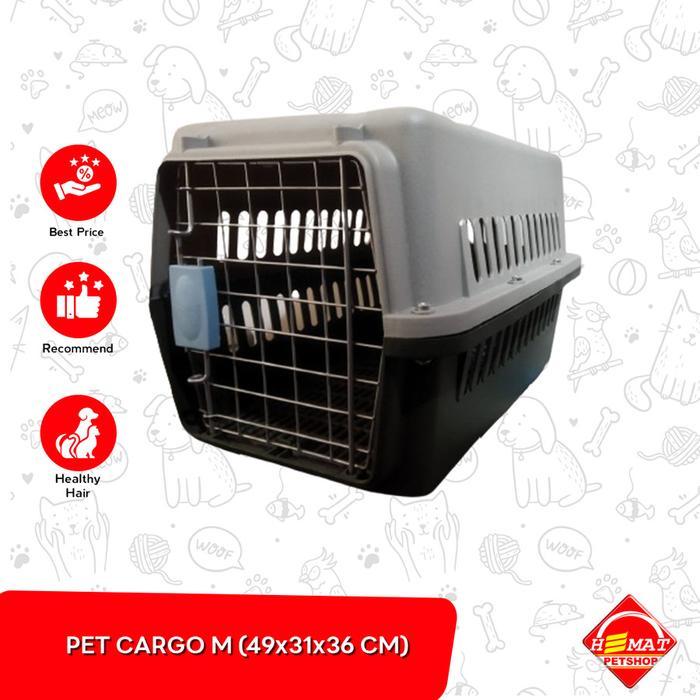 Kandang Kucing / Anjing Portable Ukuran Sedang - Pet Cargo M