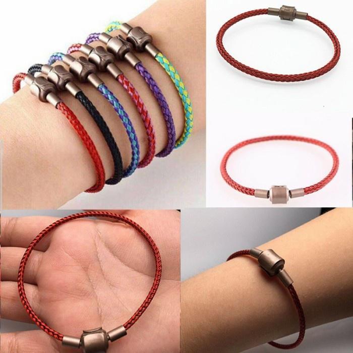 "New" Gelang Kawat Gelang Tali Wanita Gelang Tangan Wanita Gelang Tali Kawat Anti Air Waterproof