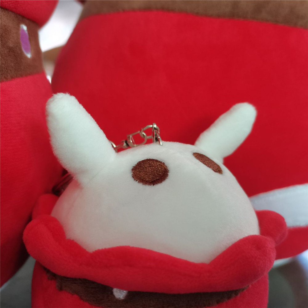 13/22cm Genshin Impact Klee Dodoco Plush Pendant Cute Plushie Keychain Backpack Bag Keyring Cosplay