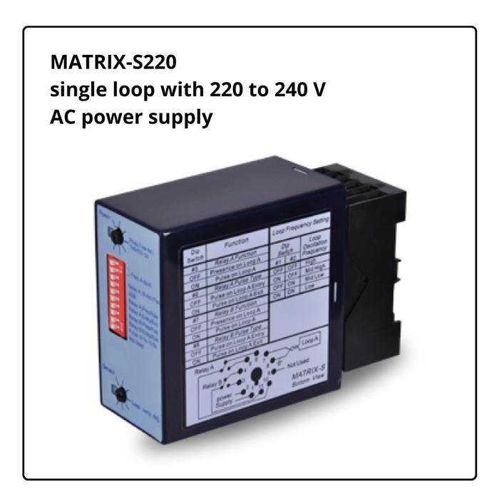 TERMURAH VEHICLE LOOP DETECTOR / VLD MATRIX S-220