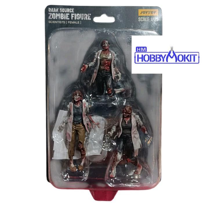 TERLARIS Joytoy JT01611 Dark Source Zombie Figure Scientists (Female)