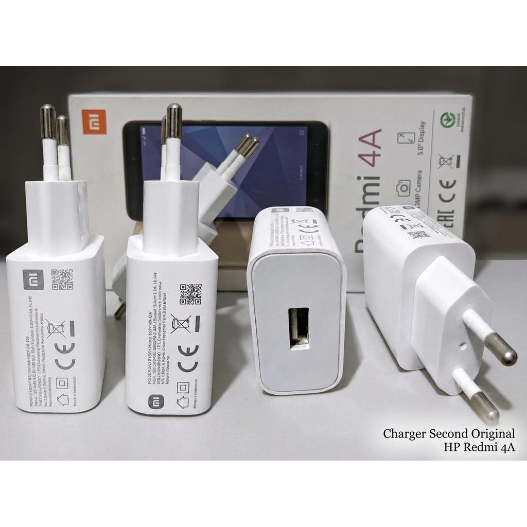 Adapter Charger Xiaomi MDY-09-EW Original Bekas 5V 2A 10W Redmi 4A Cas HP