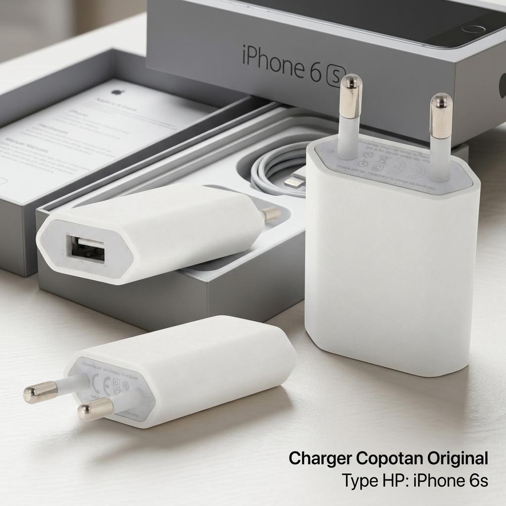 Charger Apple A1400 Ori Bekas Standard Charging Cocok iPhone 6S