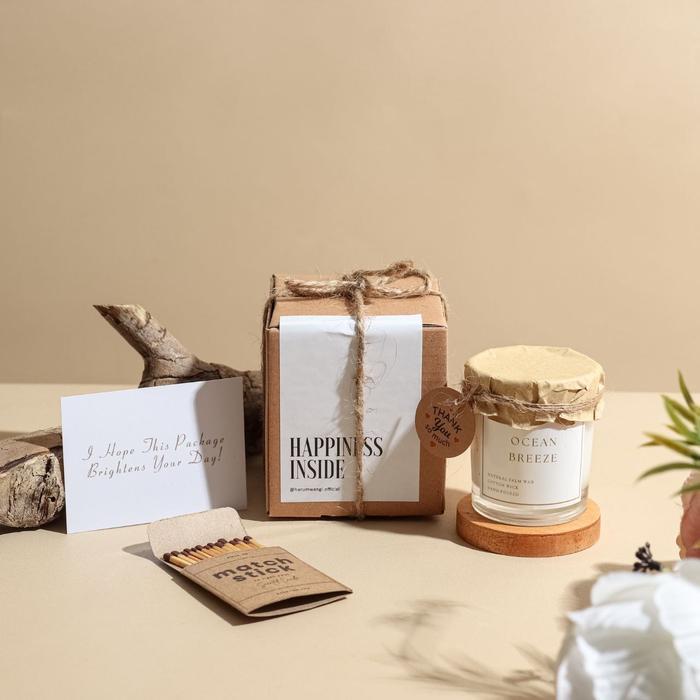 Hampers Lilin Scented Candle Lilin Aromaterapi Gelas Terlaris