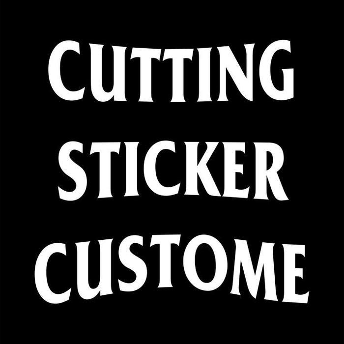 Custom Cutting Sticker Satuan - Motorcycle