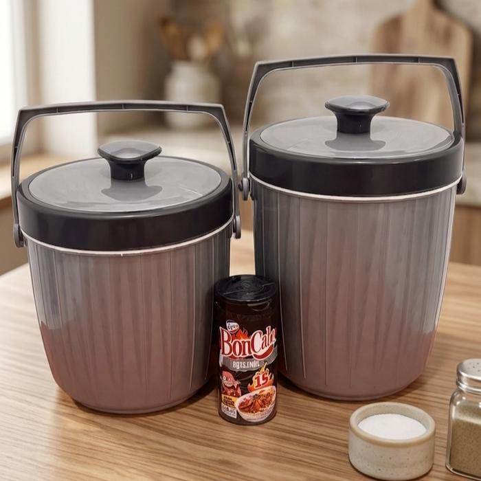 Ready Termos Nasi Mini 2 Liter & 4 Liter / Termos Es / Rice Bucket Food Grade (Bonus Centong &
