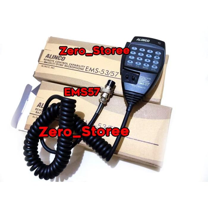 HandMic Alinco EMS-57 Mic Rig DR-135 DR135 MIG EMS57 HandMic RIG Alinco EMS-57 DR-135 Mic Alinco