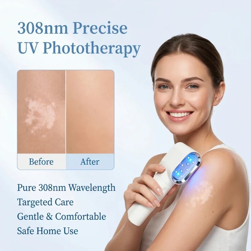 308nm LED UVB Eximer Phototherapy Lamp Medial Devie Skin Disease Treatment for Psoriasis & Vitiligo