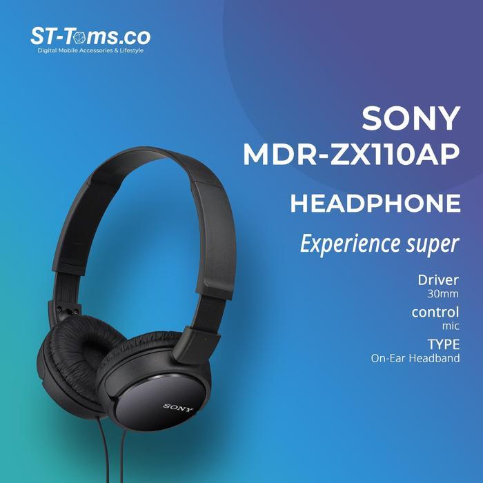 Bose - Headphones Mdr Zx110 Ap - Black