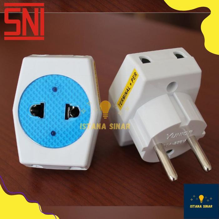 NEW Steker T serbaguna Multi Warna Loyal Yunior / T steker / T multi plug