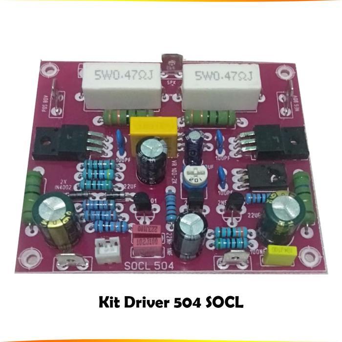 Kit Driver Power Super OCL504 OCL-504 -Amplifier