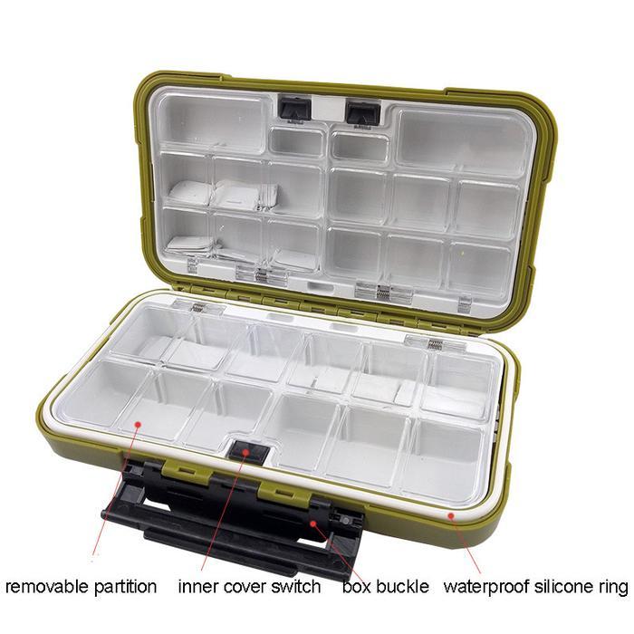 SALE Kotak Perkakas Kail Pancing Tackle Box Waterproof KOTAK PANCING BOX KAIL PANCING KOTAK PANCING