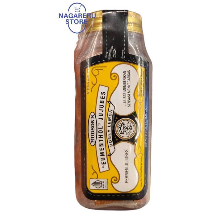 Hudson's eumenthol jujubes honey lemon candy (permen jujubes) 50gr