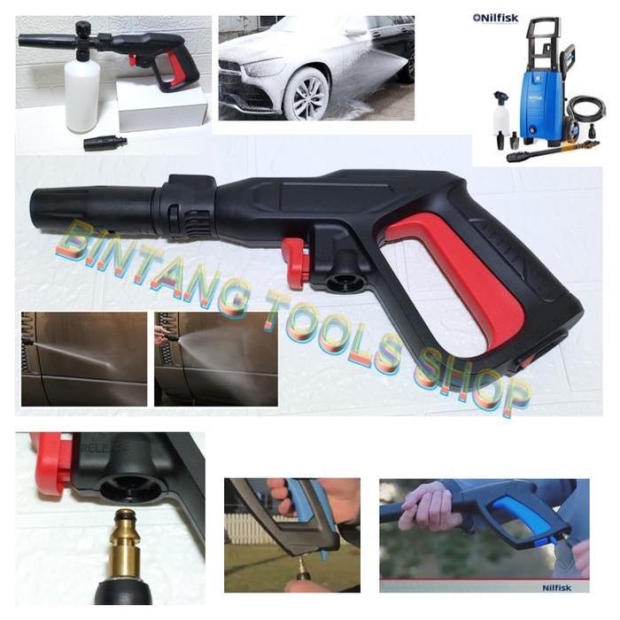 Short Gun Nilfisk Replacement Tembakan Gun Untuk Jet Cleaner Nilfisk