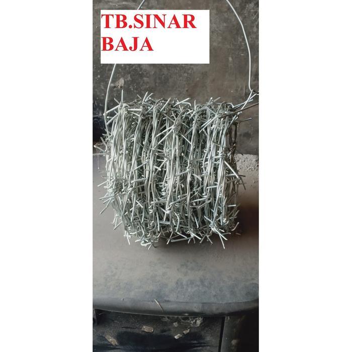 Kawat Duri Galvanis Bwg 14