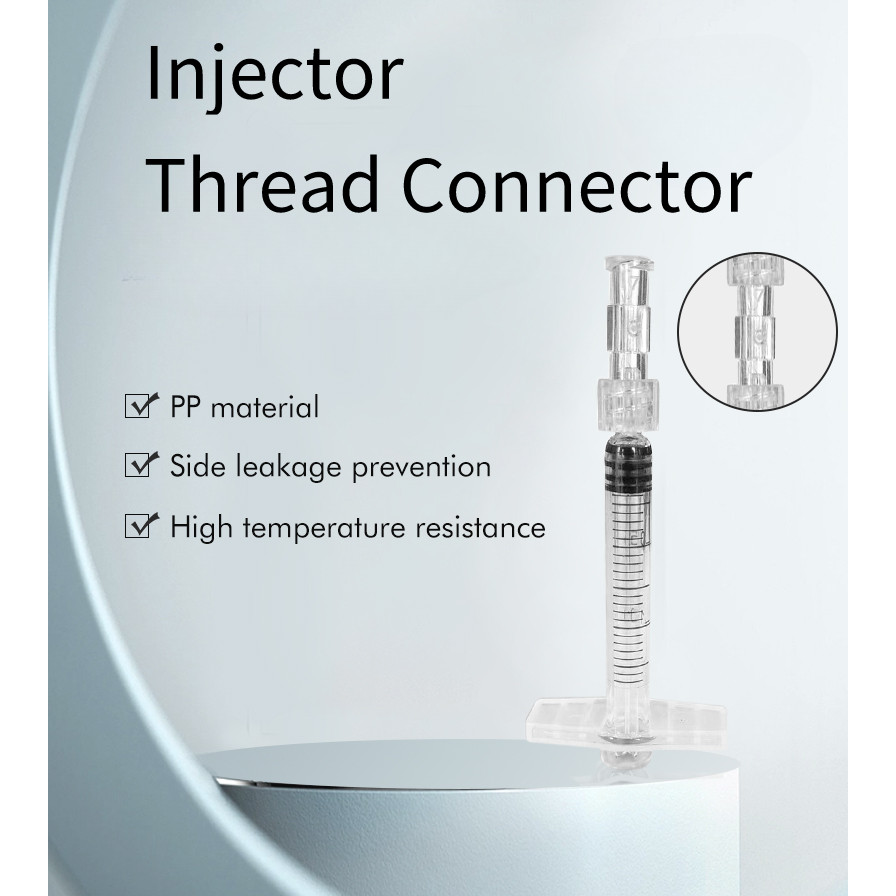 Medical Sterile Plastic Connector Luer Syringe Connector Luer Lock Adaptor Luer Thread Connector Pp