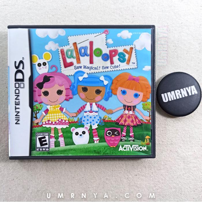 Kaset Original Lalaloopsy Lala loopsy Nintendo DS NDS 3DS doll